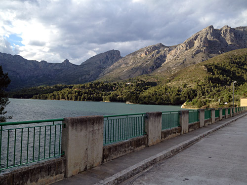 Guadalest dam