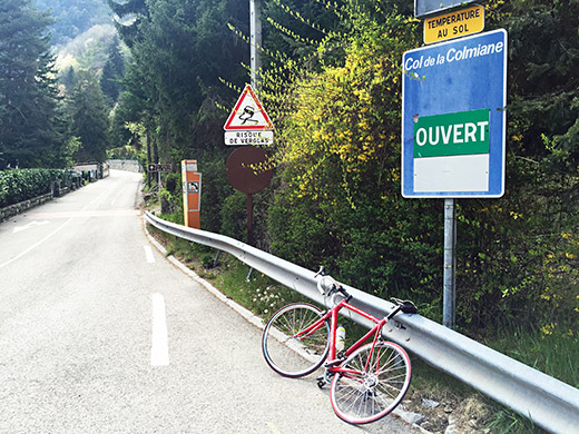 Col de la Colmiane - really Col Saint-Martin