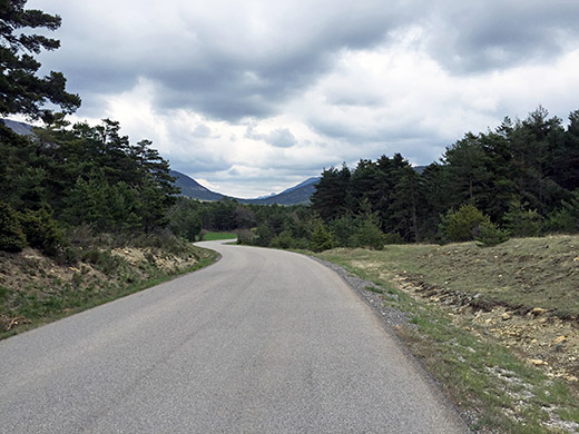 Col des Lattes (on the horizon)