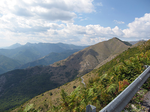 Passo della Teglia towards Triora