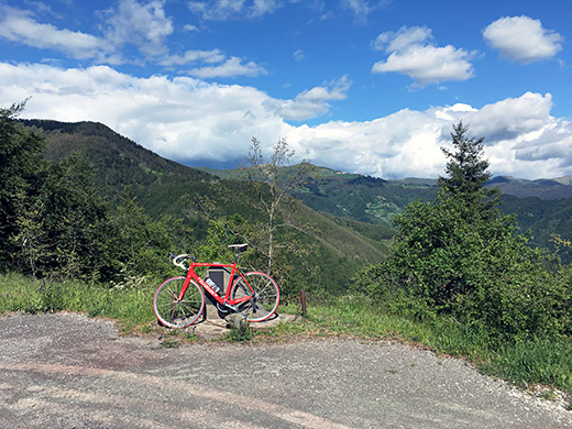 Foce di Terrarossa (looking at San Pellegrino)