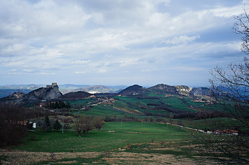 San Leo in the distance