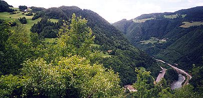 The way up to Castelrotto