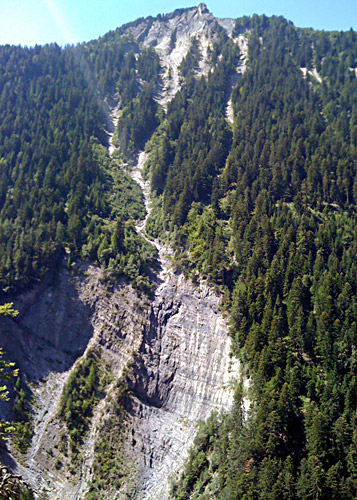 Col du Solude with supposed road on the other side here