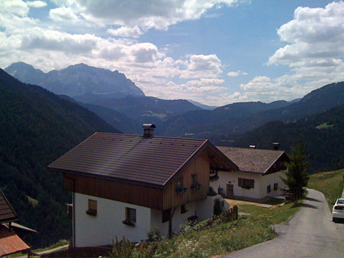 Val Badia from Rina