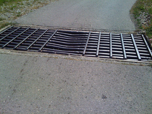 Ayerne road cattle grid