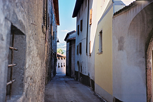 descent from Vigolo Vattaro