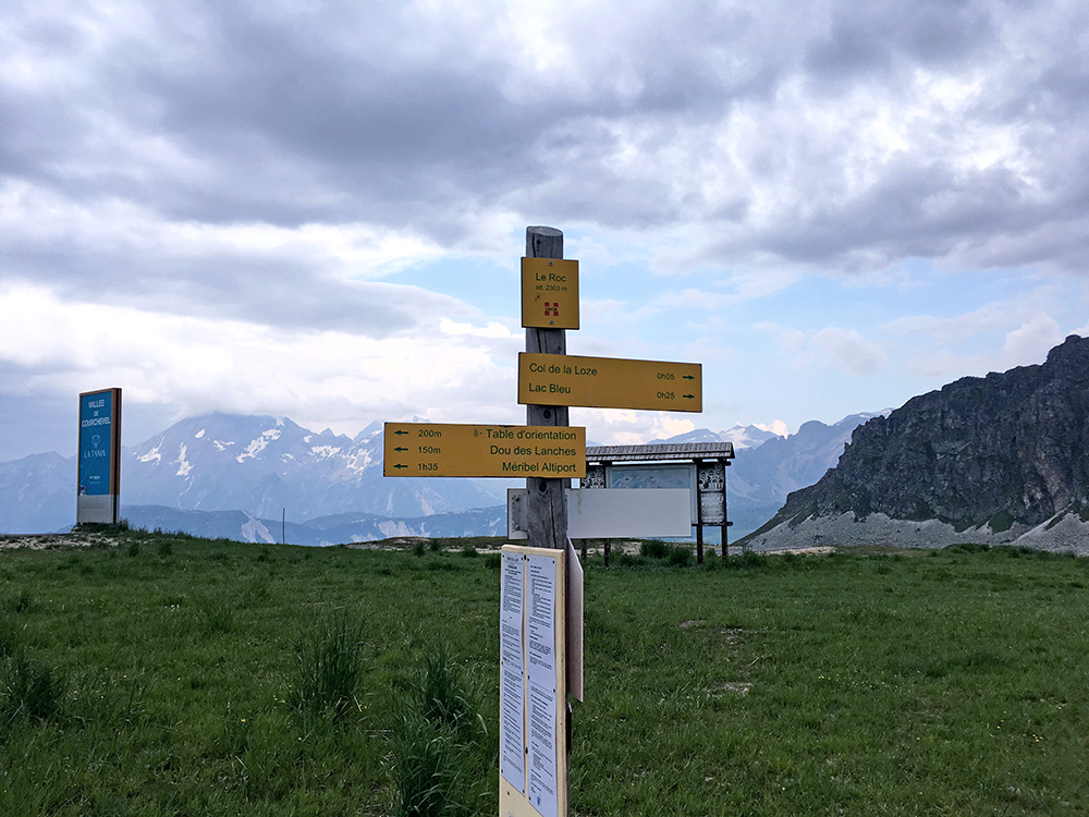 Sommet des Lanches - Col de la Loze